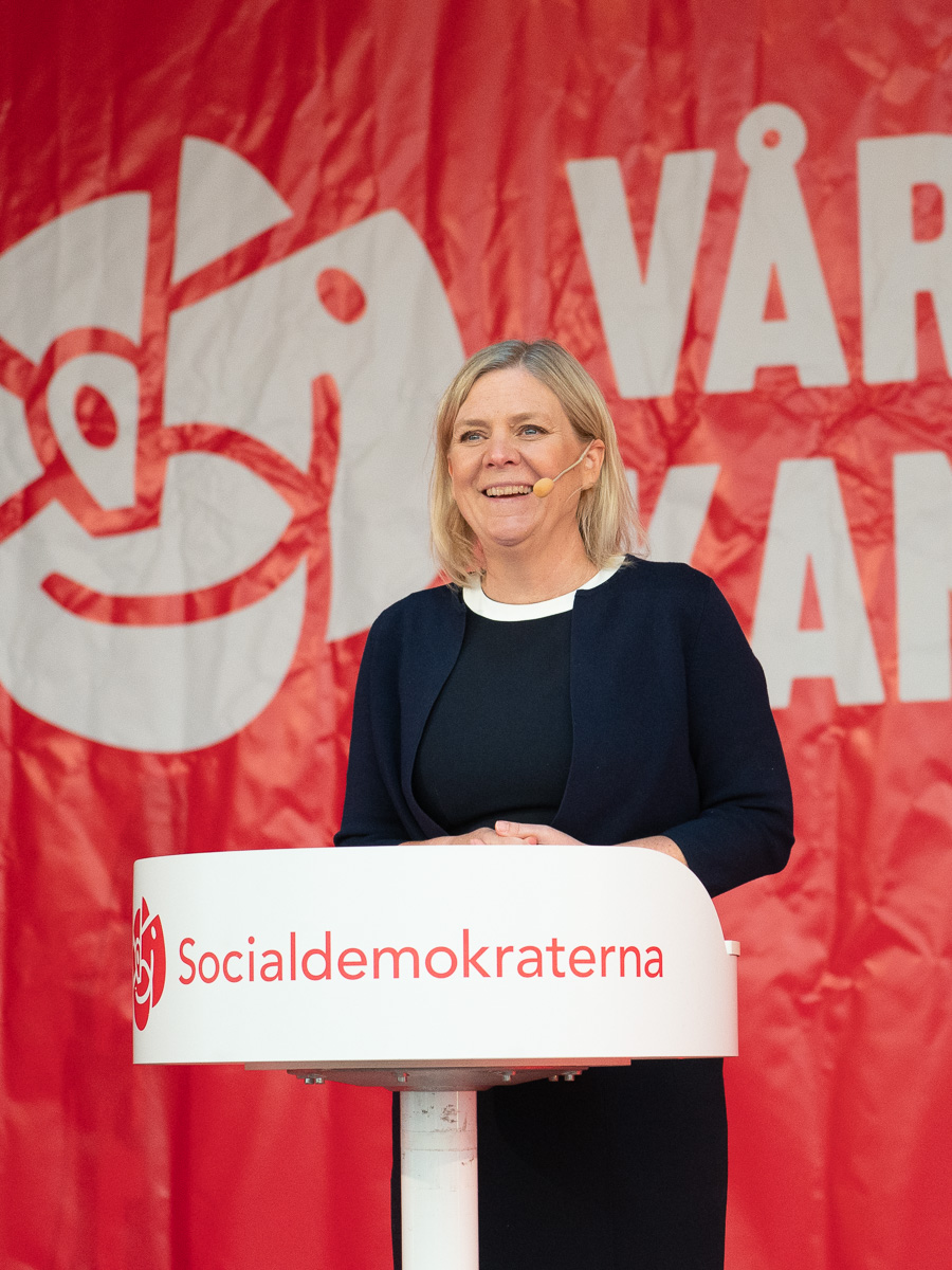 Statsminister Magdelena Andersson